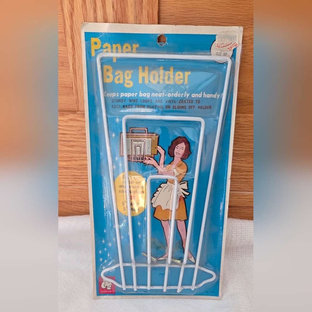 Vintage Bag Holder